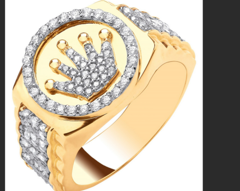 Gold Crown Ring