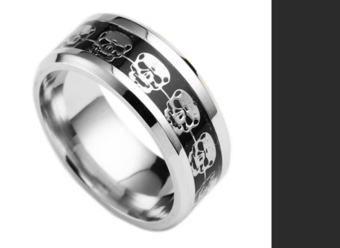 Titanium Steel Band With Shull Design