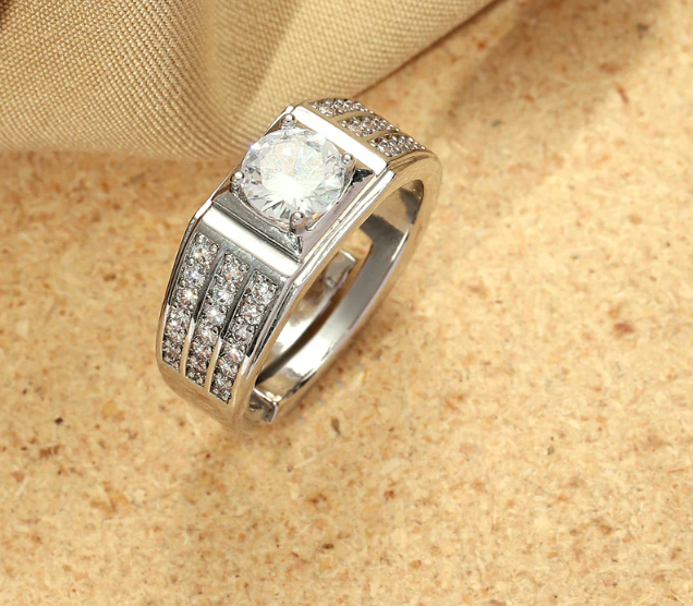 Luminous Crystal Ring