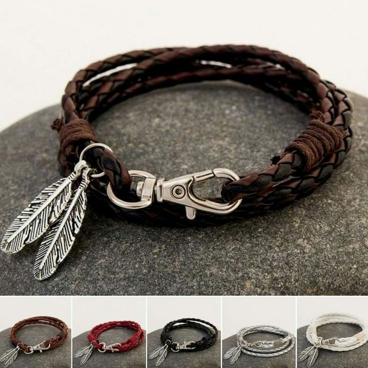 LEATHER BRECELET ,